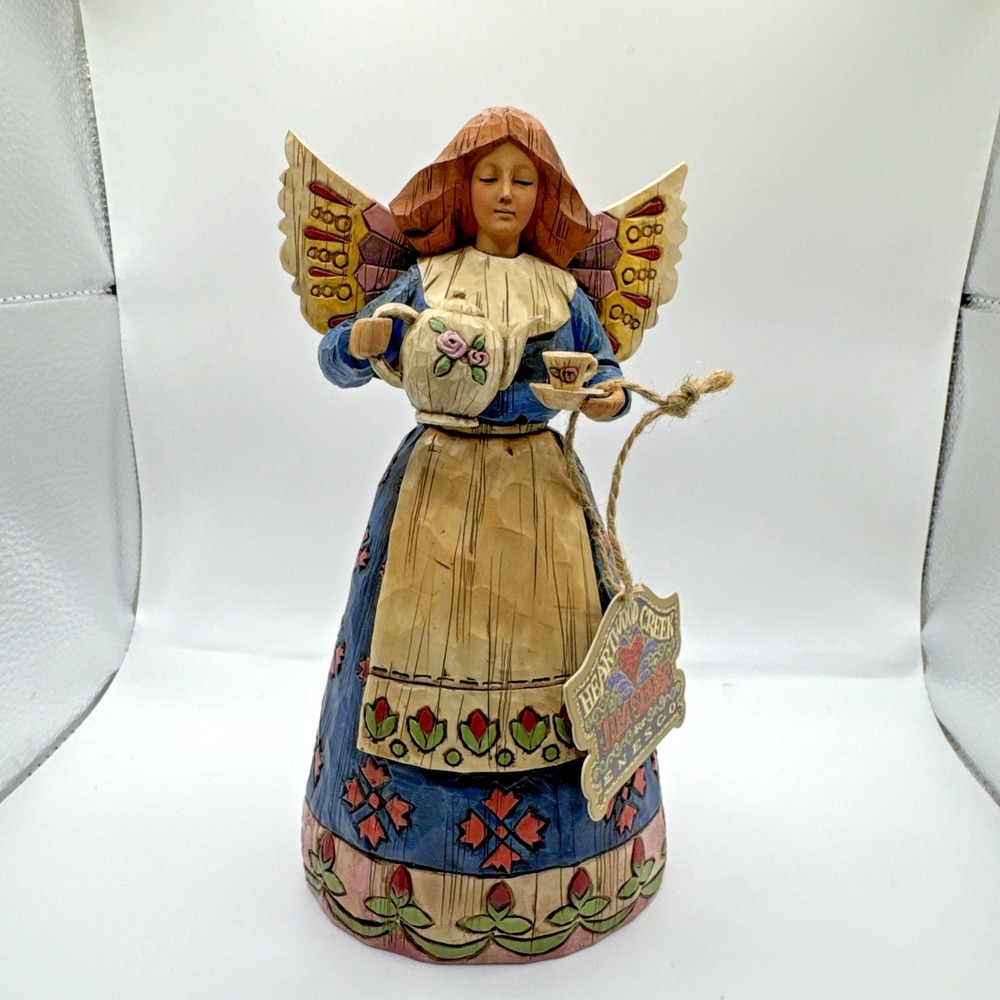 Jim Shore Angel  Angel‎ of Hospitality 108919 Figurine 2002 8"